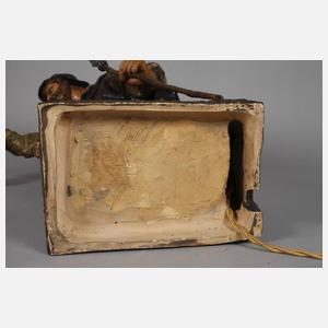 Goldscheider Wien Nachtwächter als Lampe