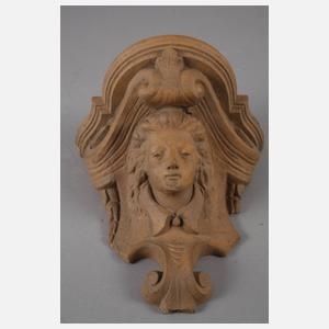 Zwei figürliche Wandappliken