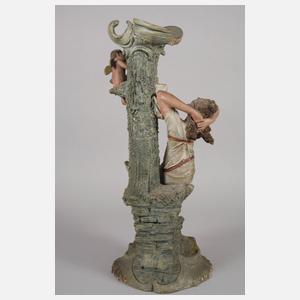 Figürliche Vase Sitzende Bernhard Bloch