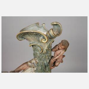 Figürliche Vase Sitzende Bernhard Bloch