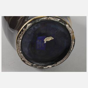 Frankreich Bodenvase mit Platanendekor