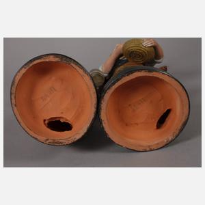 Frankreich Bauer und Bäuerin