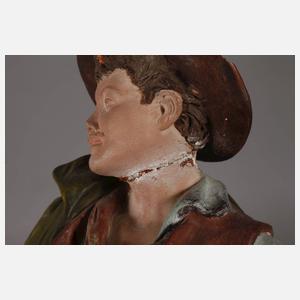 Frankreich Bauer und Bäuerin