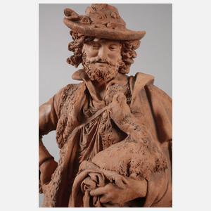 Frankreich Salonfigur Saint-Jean-Baptiste