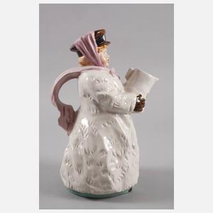 Figurenkanne als Autofahrerin