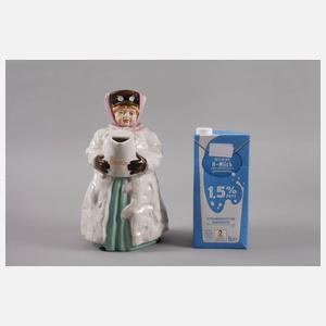 Figurenkanne als Autofahrerin