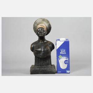 Büste einer Afrikanerin