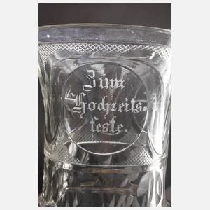 Deckelpokal Spätbiedermeier