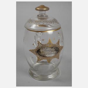 Deckelkrug Biedermeier