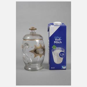 Deckelkrug Biedermeier