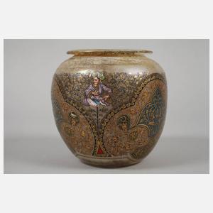 Vase mit persischem Dekor