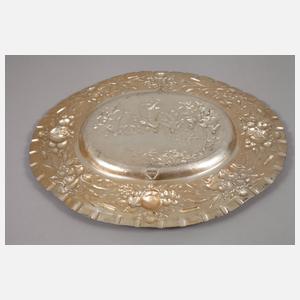 Wandplatte im Barockstil