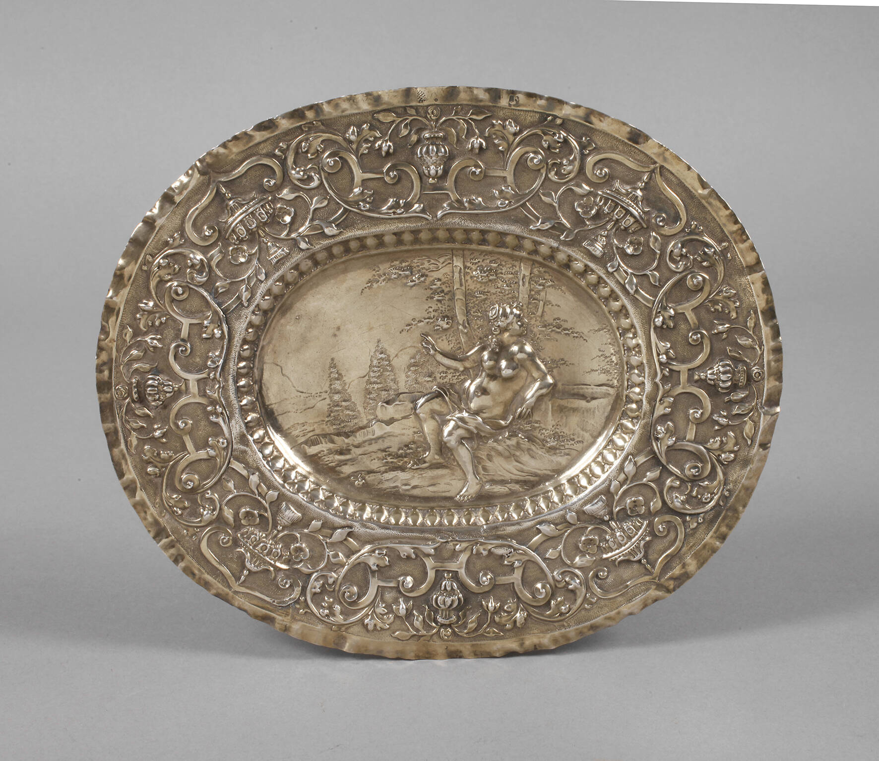 Schauplatte Augsburg Barock