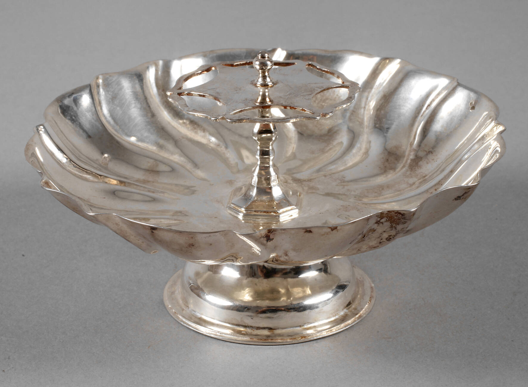 Barocke Augsburger Silberschale