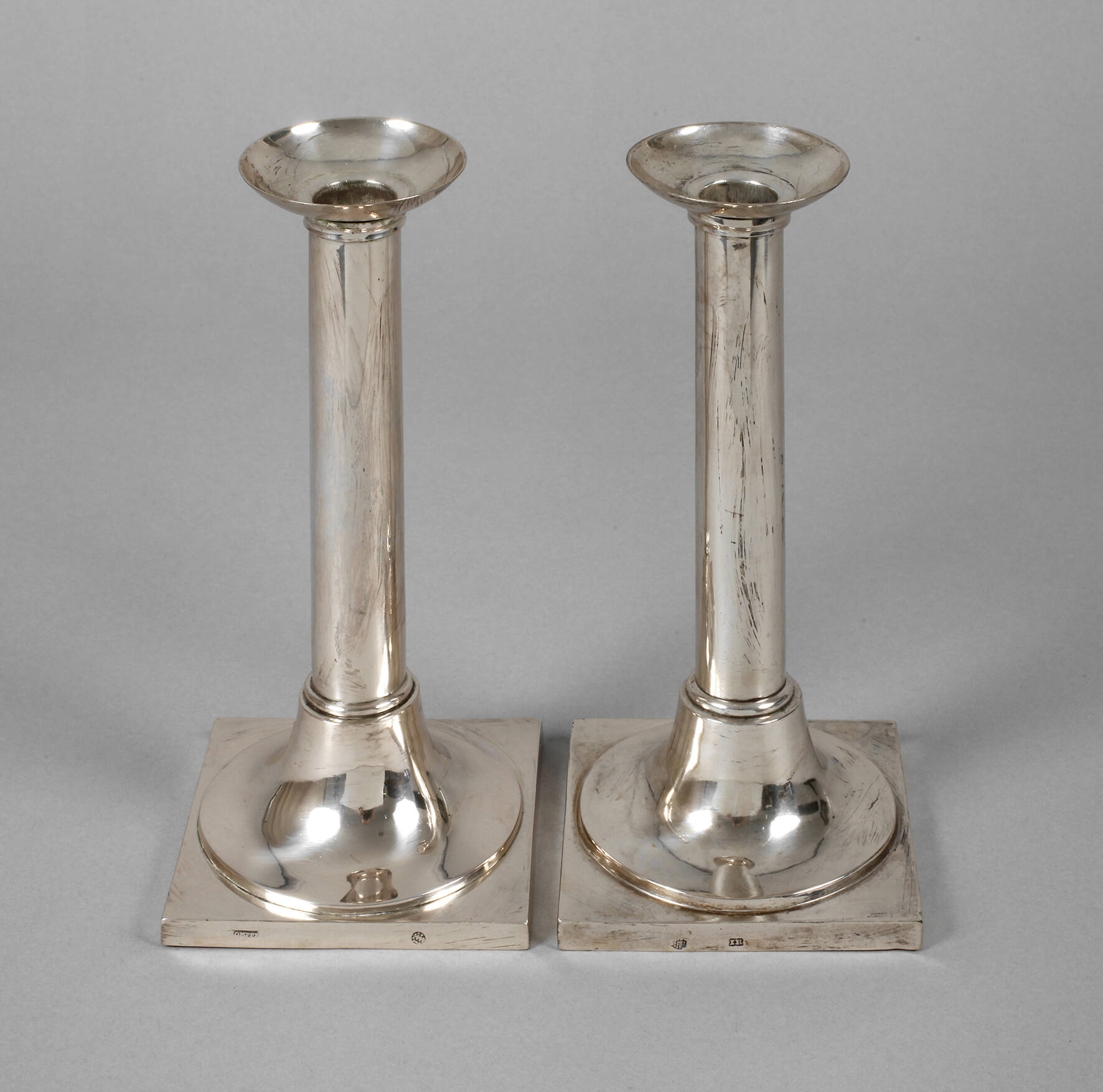 Paar Silberleuchter Kassel