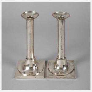 Paar Silberleuchter Kassel