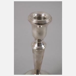 Paar Kerzenleuchter Silber