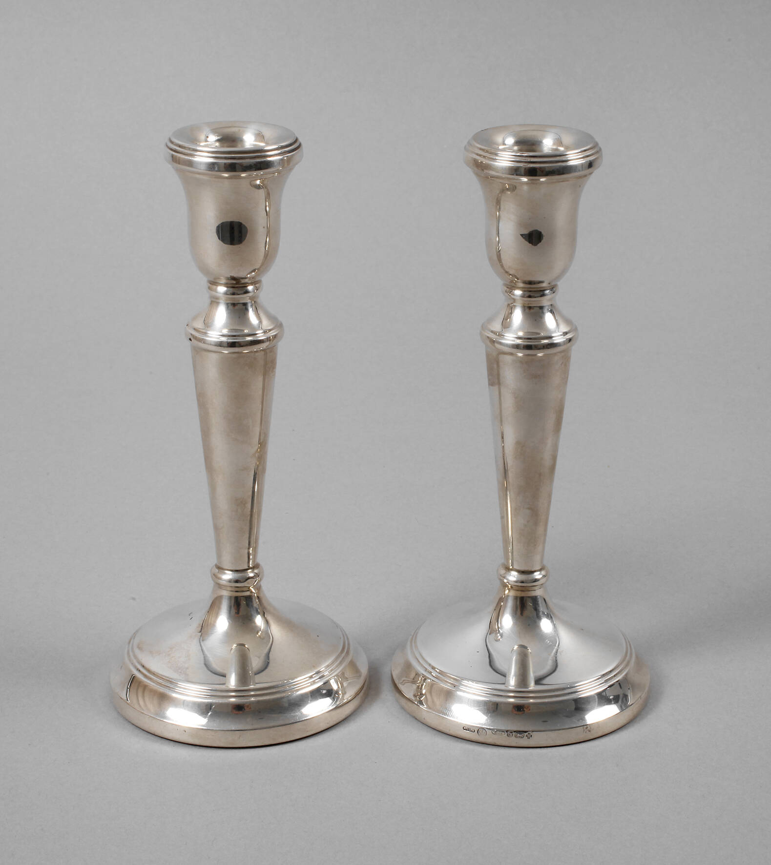 Paar Kerzenleuchter Silber