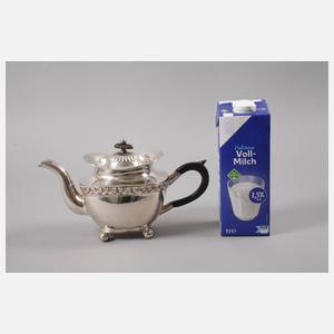 Teekanne 800er Silber
