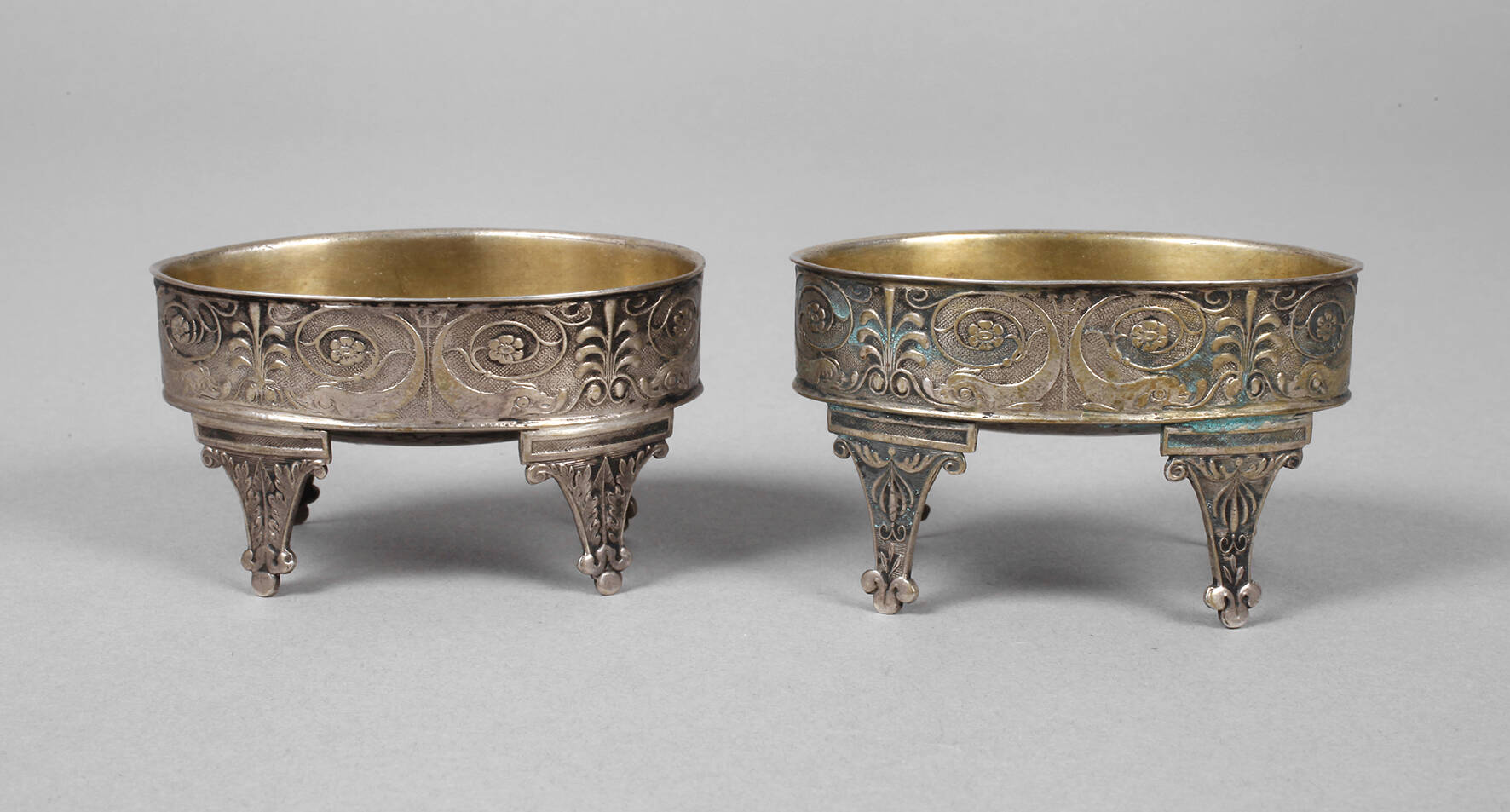 Paar Salieren Silber