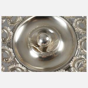 Paar Konfektschalen Silber