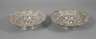 Paar Konfektschalen Silber
