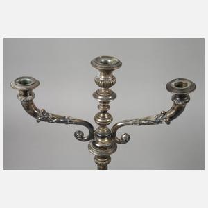 Paar große Silbergirandolen Wien