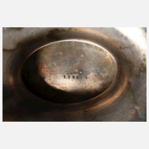 Silber klassizistische Aufsatzschale