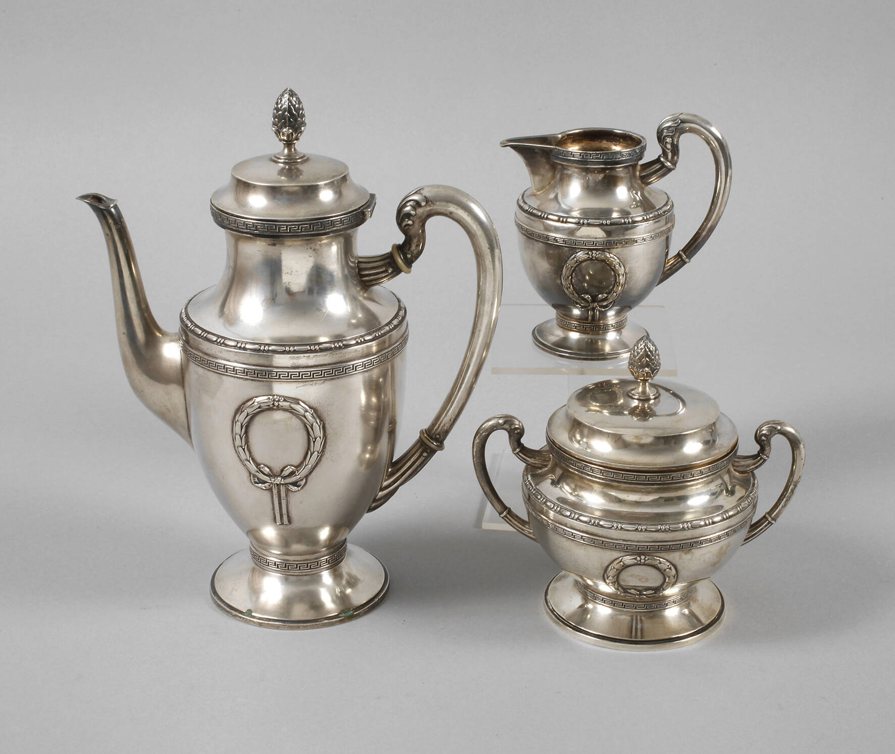 Klassizistisches Kernstück Silber