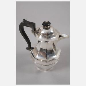 Heißwasserkanne Silber