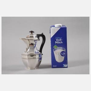 Heißwasserkanne Silber