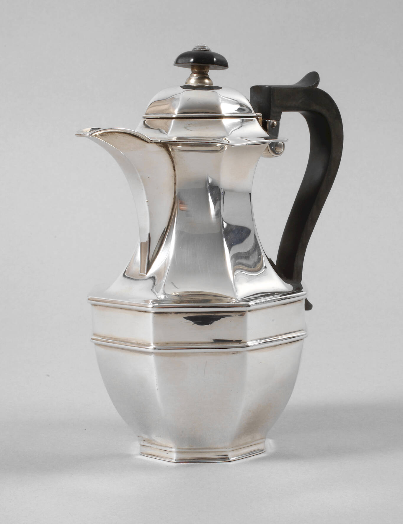 Heißwasserkanne Silber