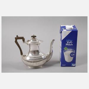 Kaffeekanne Silber