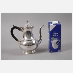 Kaffeekanne Silber
