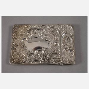 Visitenkartenetui Silber