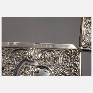 Visitenkartenetui Silber