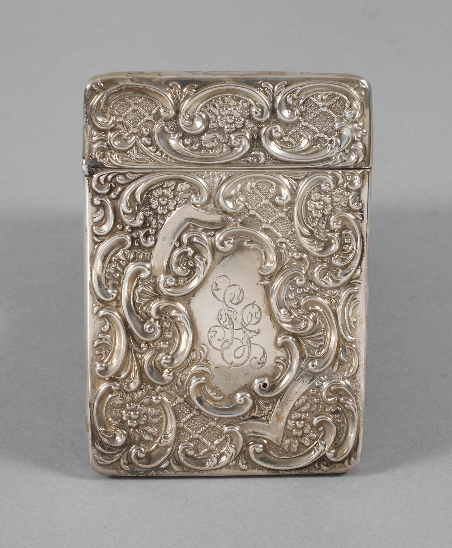 Visitenkartenetui Silber