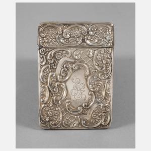 Visitenkartenetui Silber