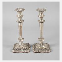 Paar englische Silberleuchter111