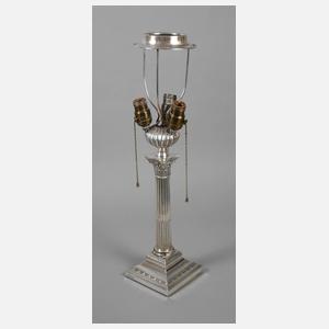 Tischlampe Silber