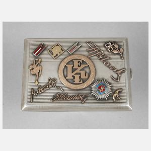 Feines Zigarettenetui Polen 1938