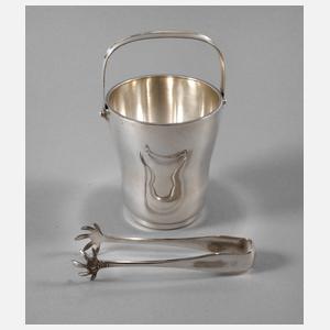 Eisbehälter Silber
