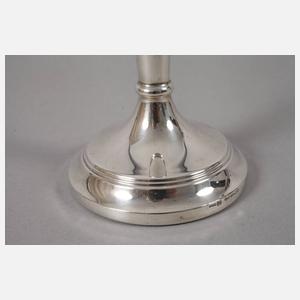 Paar Kerzenleuchter Silber