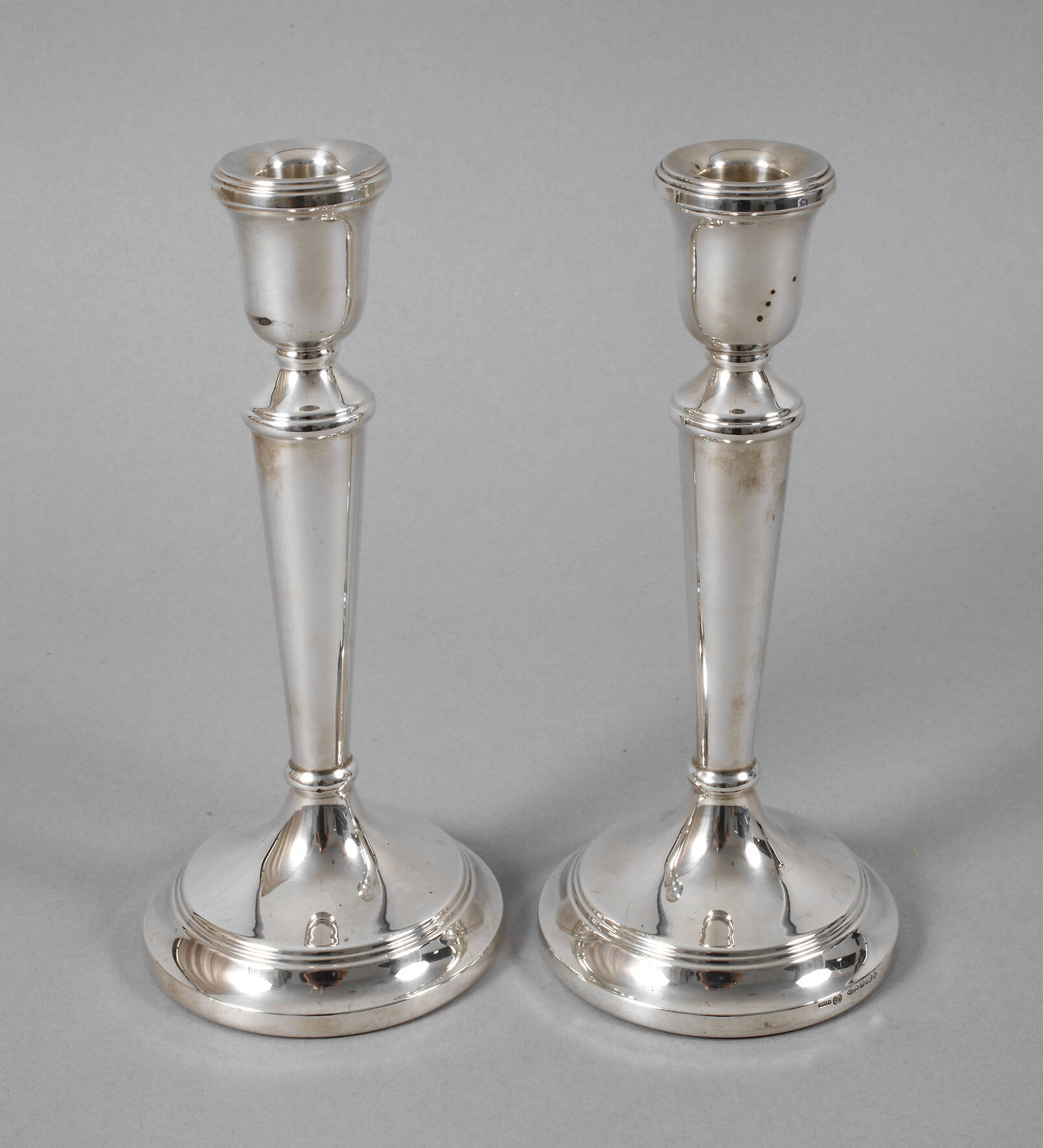 Paar Kerzenleuchter Silber