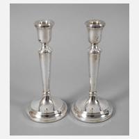 Paar Kerzenleuchter Silber111