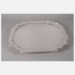 Teetisch mit Silbertablett