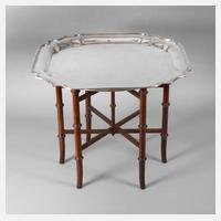 Teetisch mit Silbertablett111