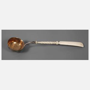 Silberkelle Biedermeier