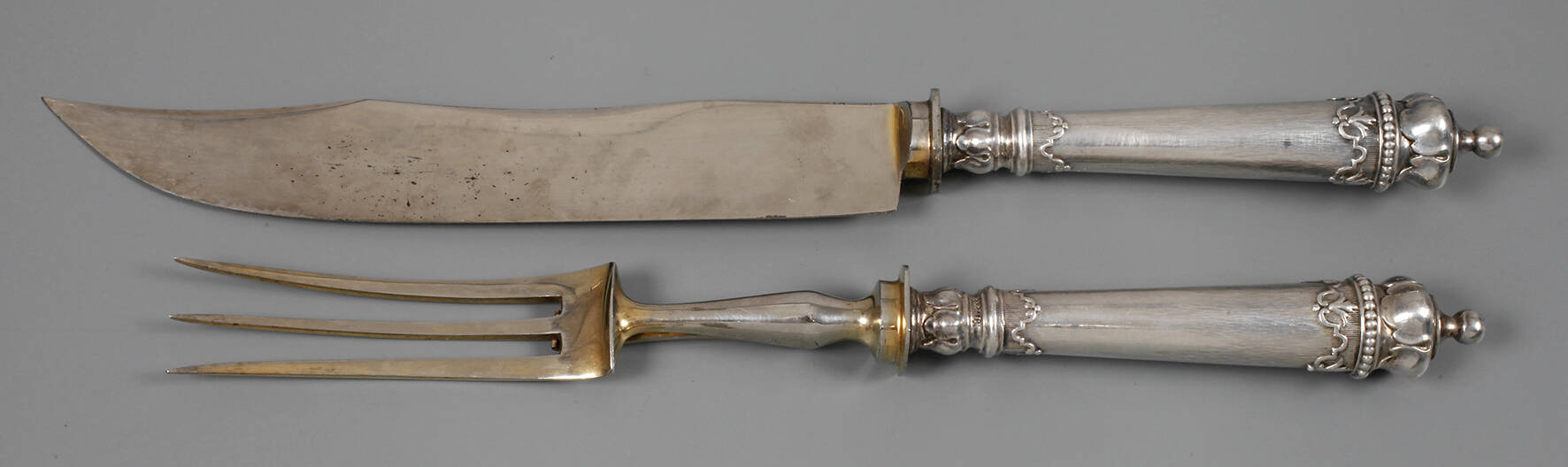 Tranchierbesteck Silber