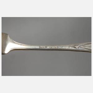 Vier Vorlegeteile "Bremer Lilie"